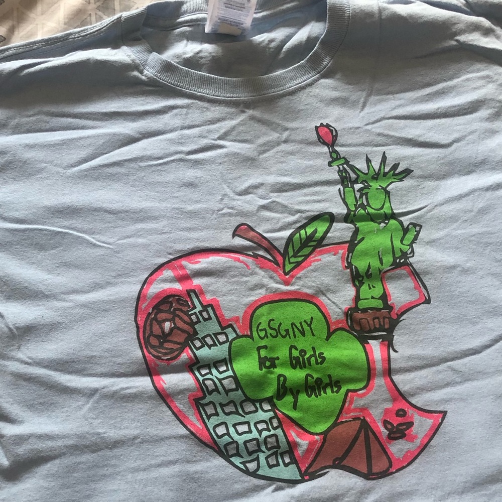 Girl Scout shirt designed by a girl scout :)